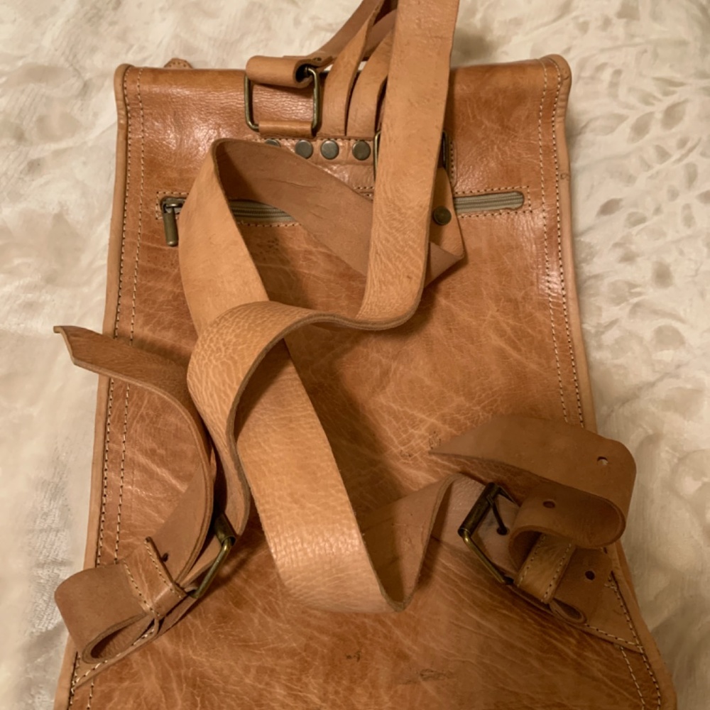 Leather Backpack - image 3